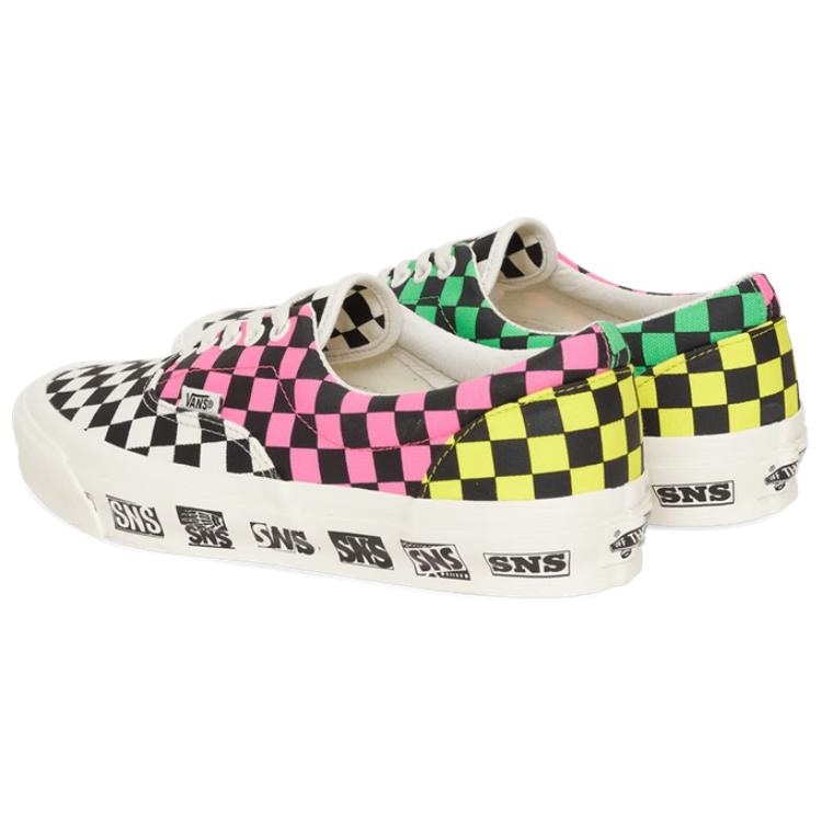 Vans Sneakersnstuff x Vans Era Lx Pink Green — фото 8