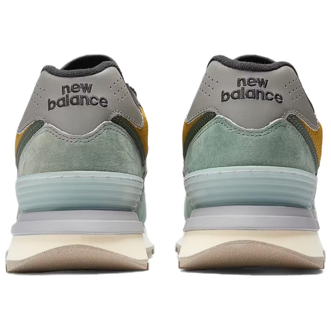 New Balance Stone Island x New Balance 574 Green Yellow — фото 8