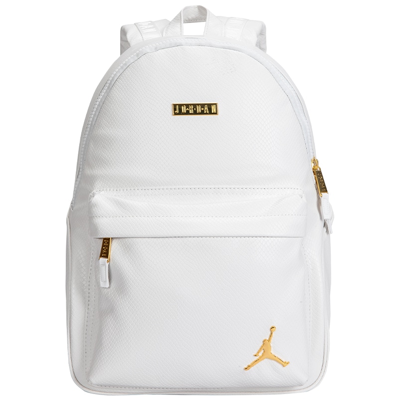 Jordan Snake Pattern Backpack White Gold — фото 6