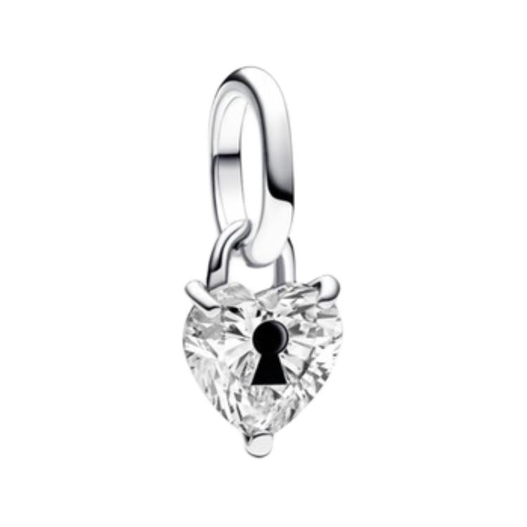 Pandora/潘多拉 Pandora Keyhole Heart Pendant
