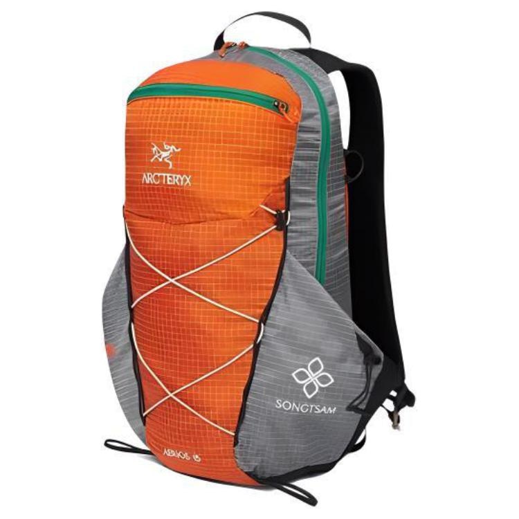 Arcteryx x Songtsam Nanga Parbat Backpack Orange Gray