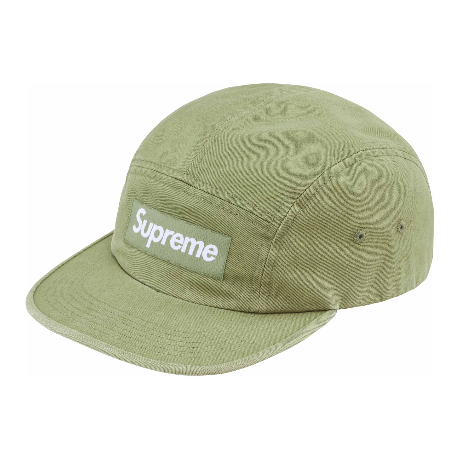 Supreme Washed Chino Twill Camp Cap