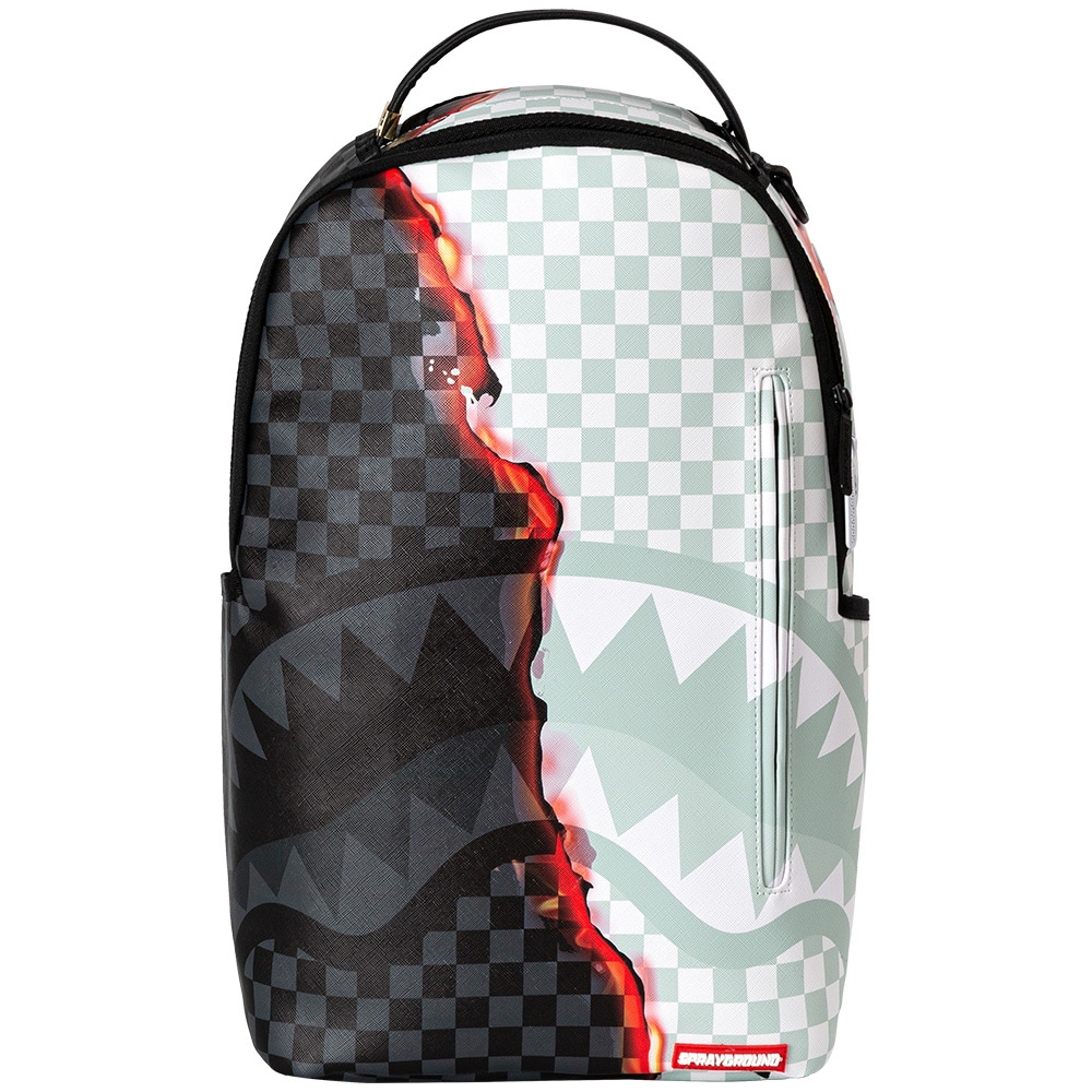 Сумки Sprayground Shark Logo Checkered Backpack