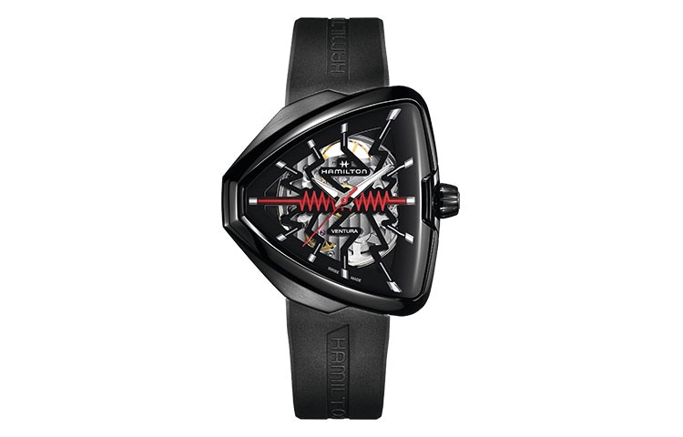 Часы Hamilton Ventura "Elvis80" Black H24535331