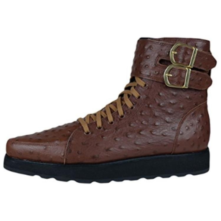 adidas originals Jeremy Scott Ostrich Slim Brown — фото 5