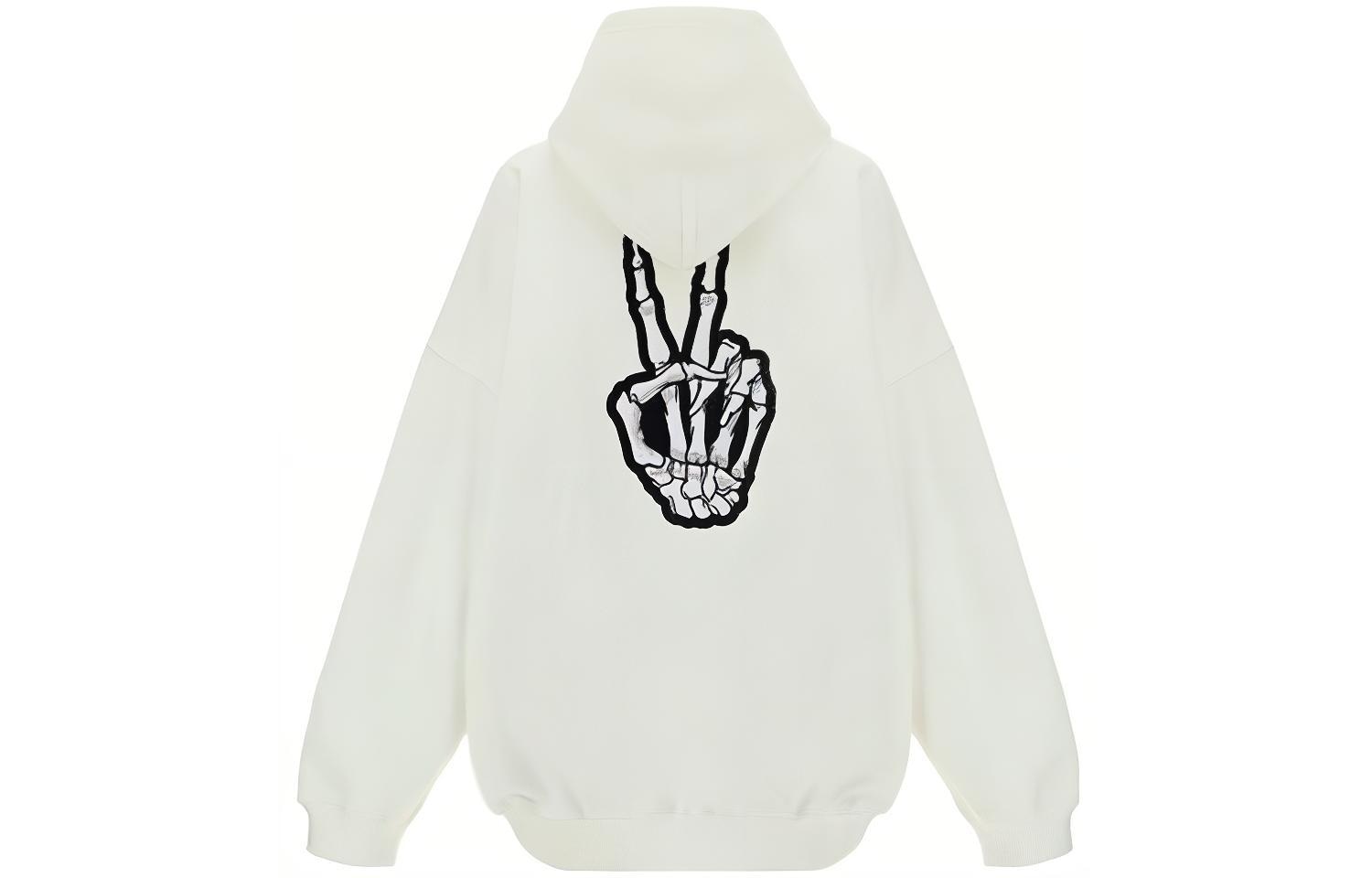 Balenciaga SS22 Smiley Hoodie White — фото 1