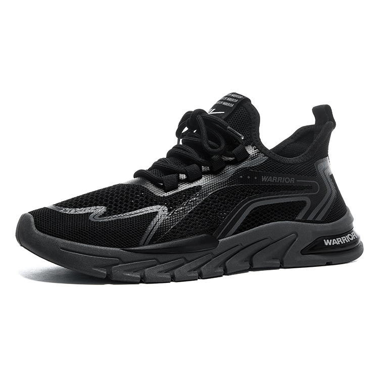 Warrior Black Running Shoes — фото 1