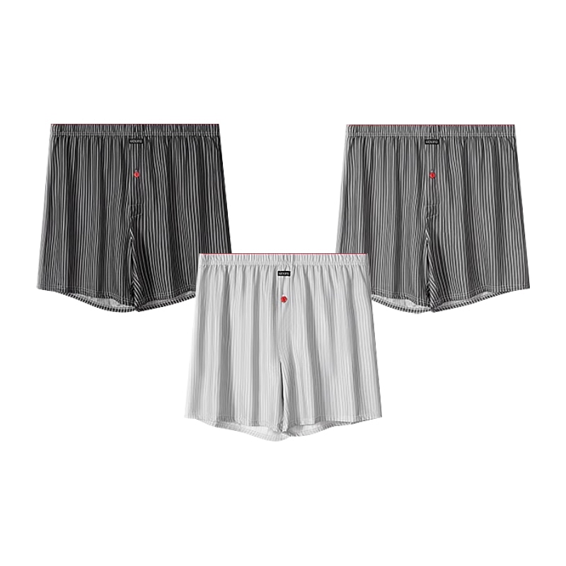 对你的私语 Whisper Striped Boxer Briefs 3-Pack