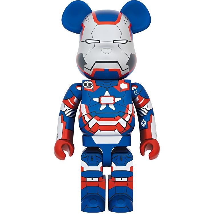 BE@RBRICK Marvel Iron Patriot