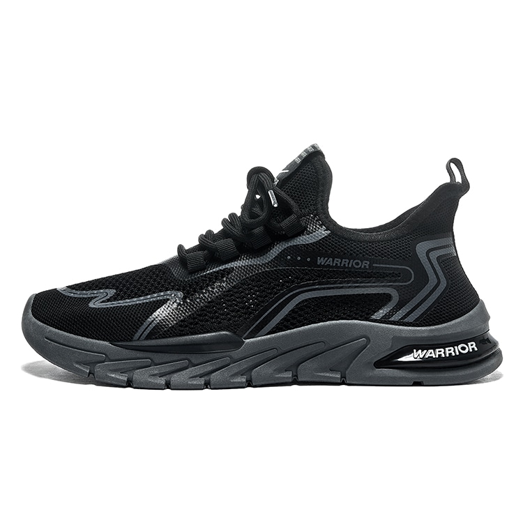 Warrior Black Running Shoes