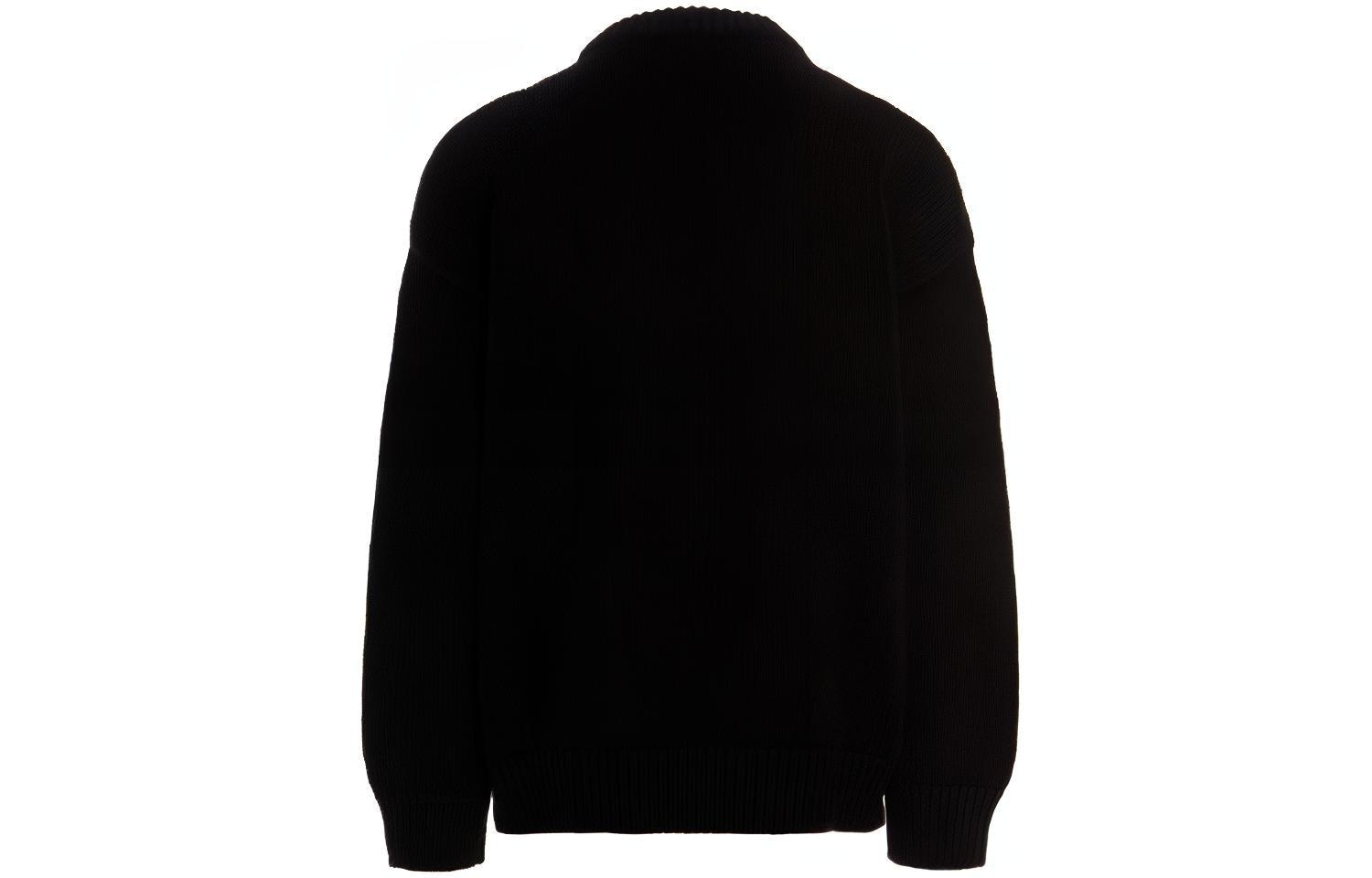 Balenciaga Logo Crewneck Sweatshirt Black — фото 1