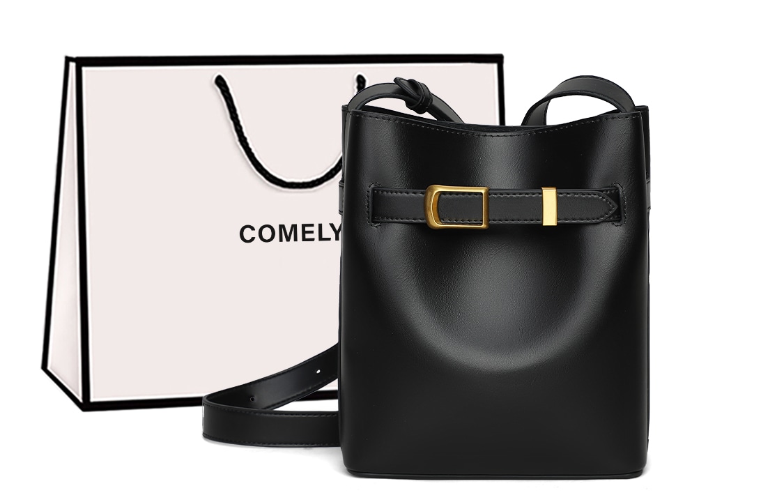 康莉/COMELY COMELY Bucket Bag Black