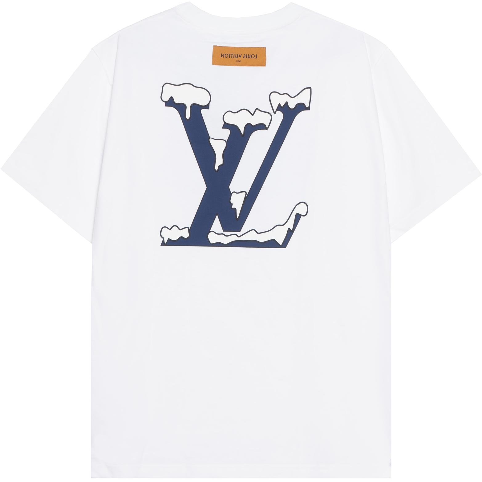 Louis Vuitton SS22 Logo T-Shirt White — фото 1