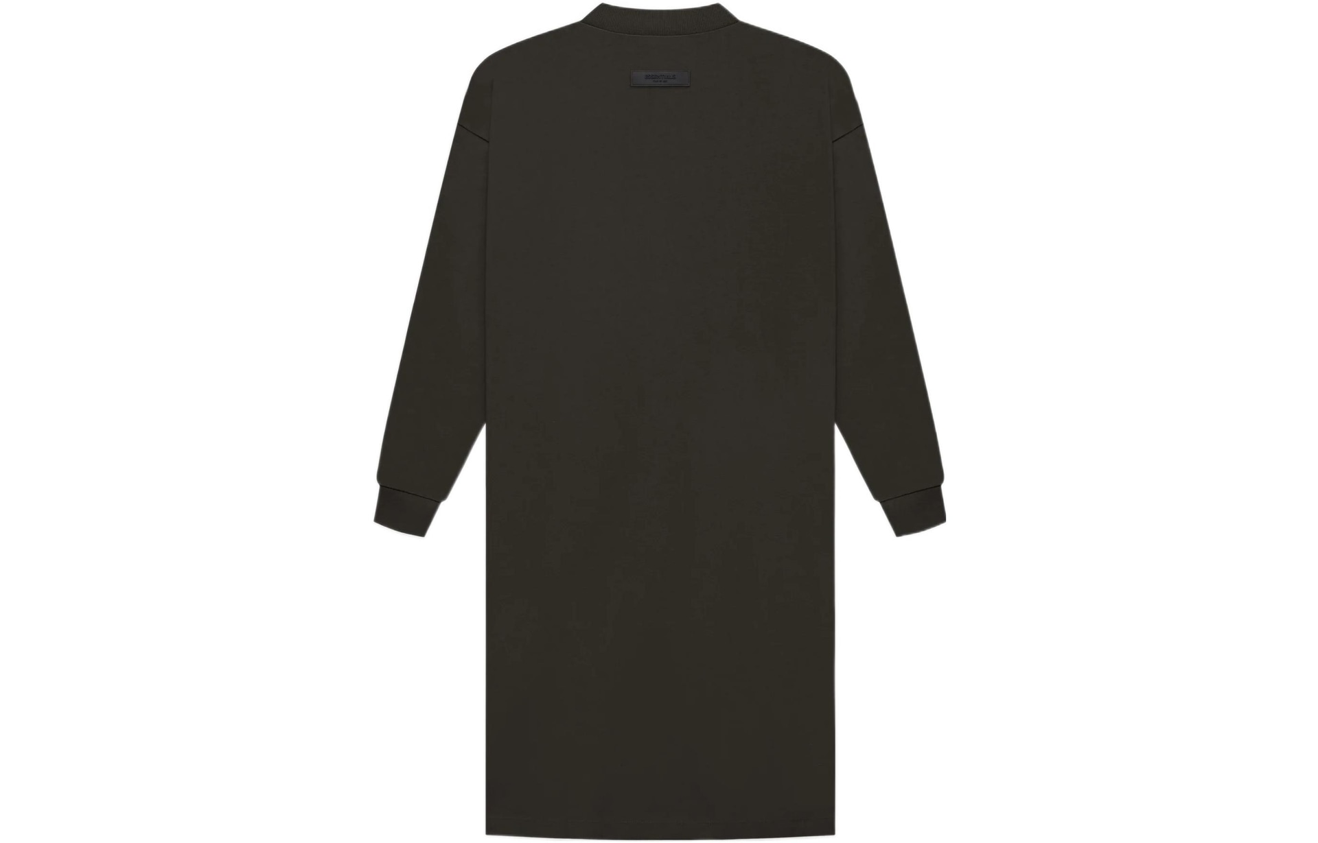 Fear Of God Essentials FW22 Womens LS Tee Dress Off Black — фото 1