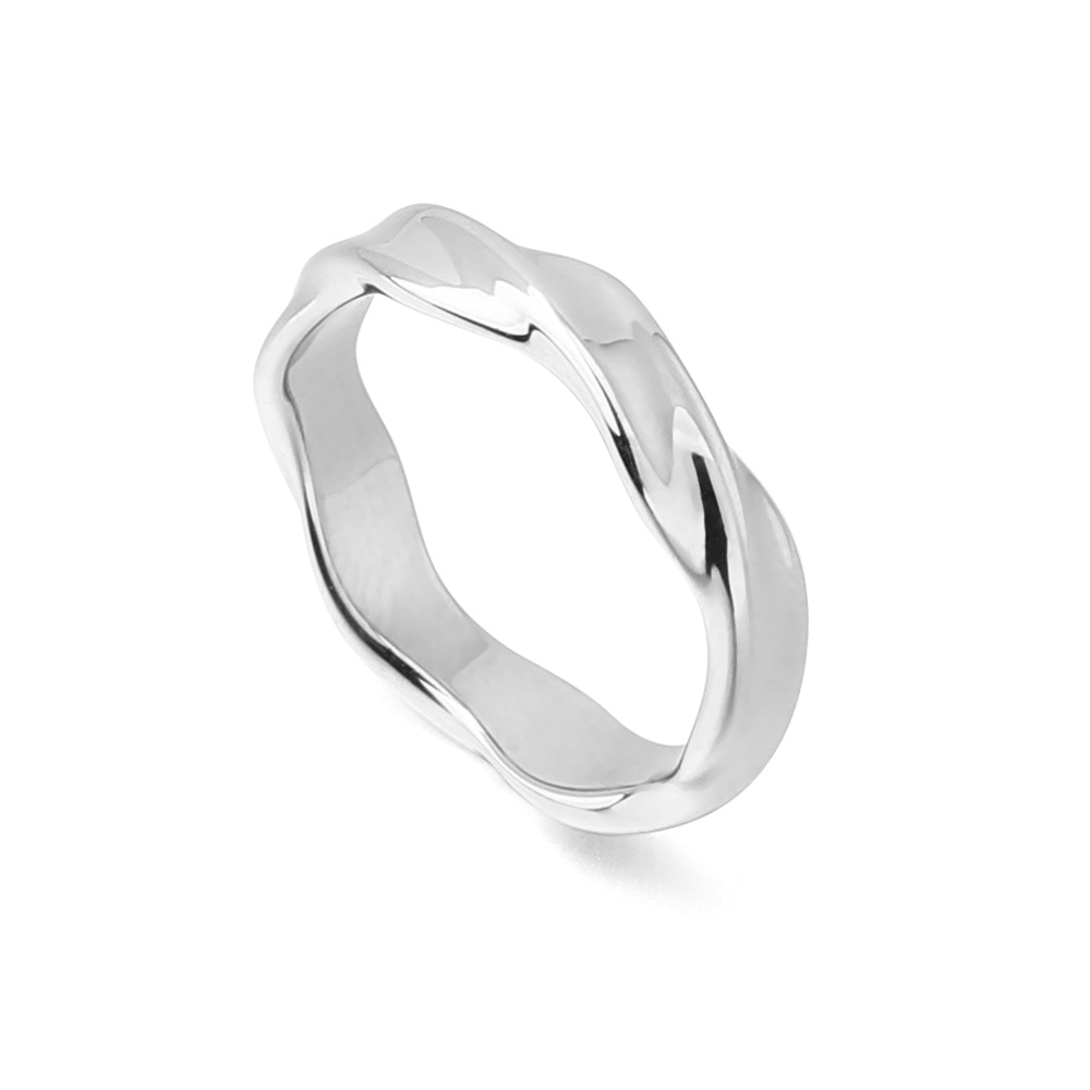 DWCP Mobius Titanium Steel Ring
