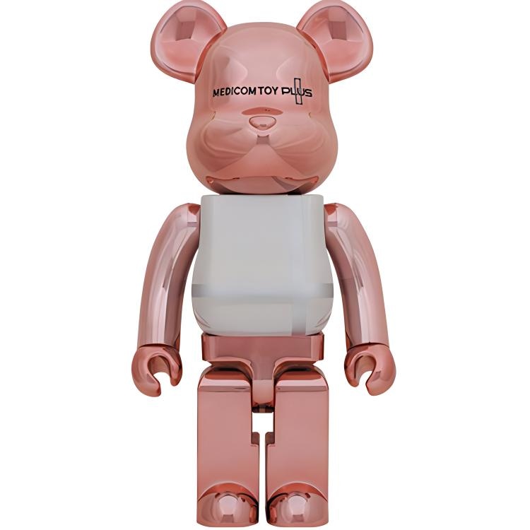 BE@RBRICK BERBRICK MEDICOM TOY PLUS PINK GOLD CHROME Ver. 1000