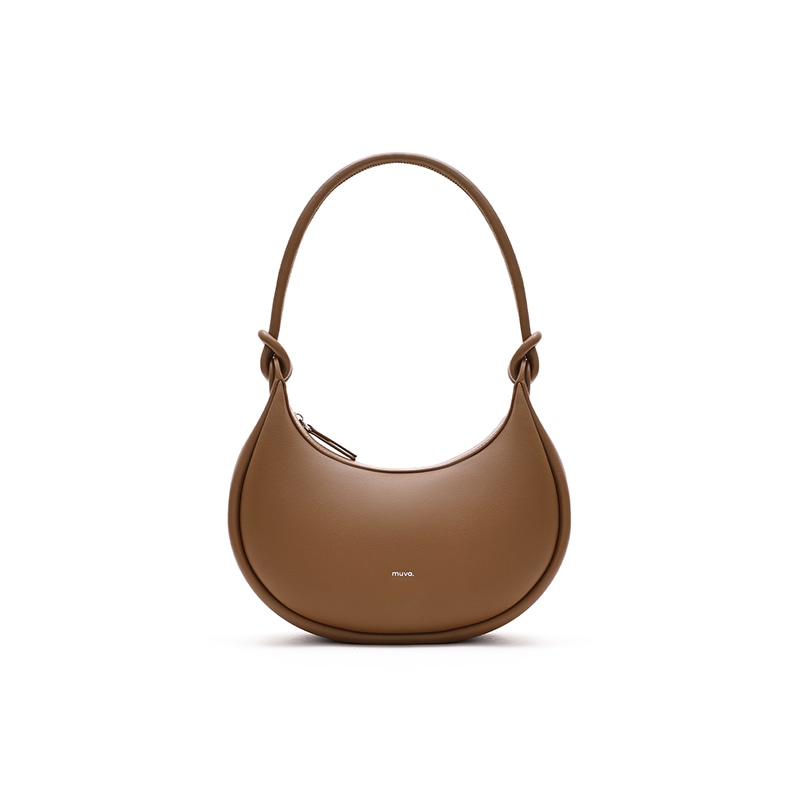 Muva Crescent Shoulder Bag Black/Brown — фото 1