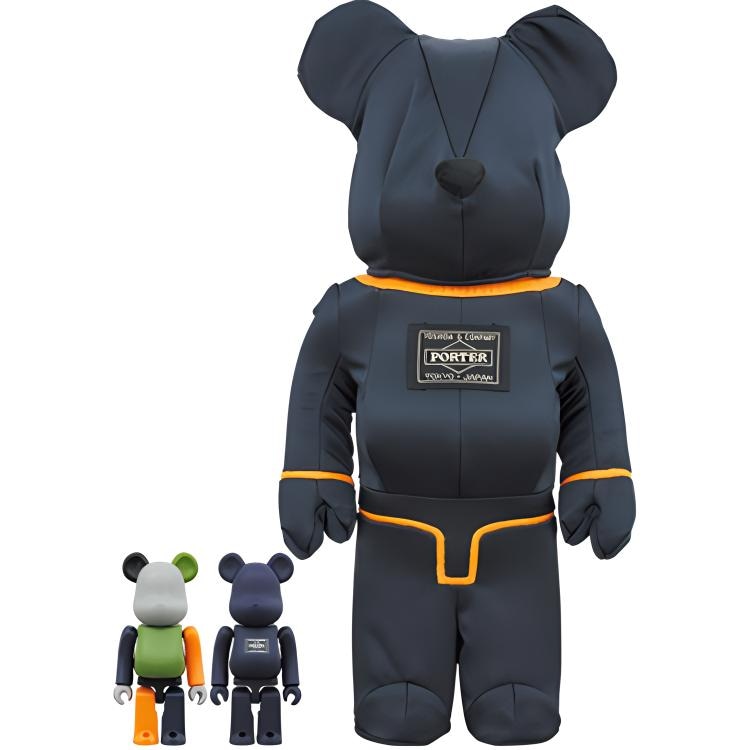 BE@RBRICK BERBRICK PORTER TANKER IRON BLUE Special Edition 100400