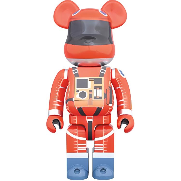 BE@RBRICK SPACE SUIT ORANGE Ver.