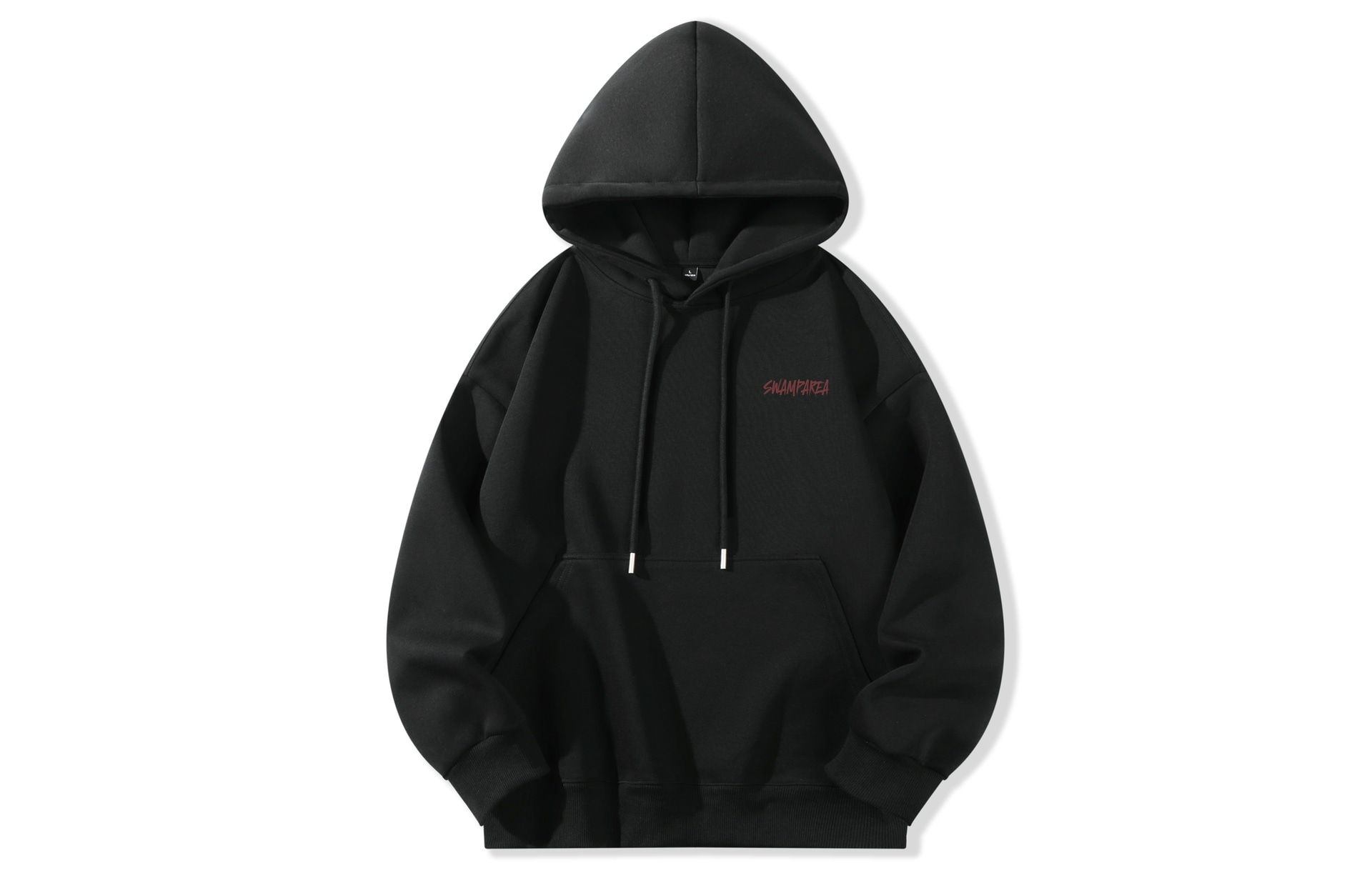 Swamp Area Spider Print Hoodie Black — фото 1