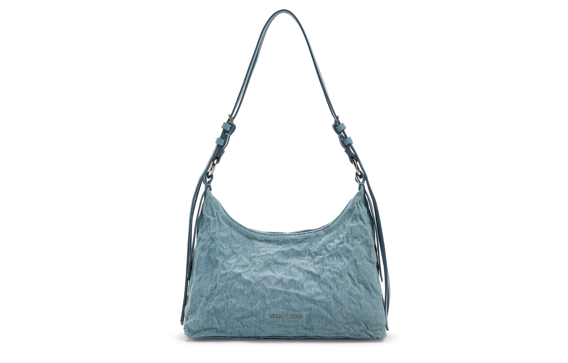 Сумки CHARLES&KEITH Charles & Keith Denim Blue Shoulder Bag