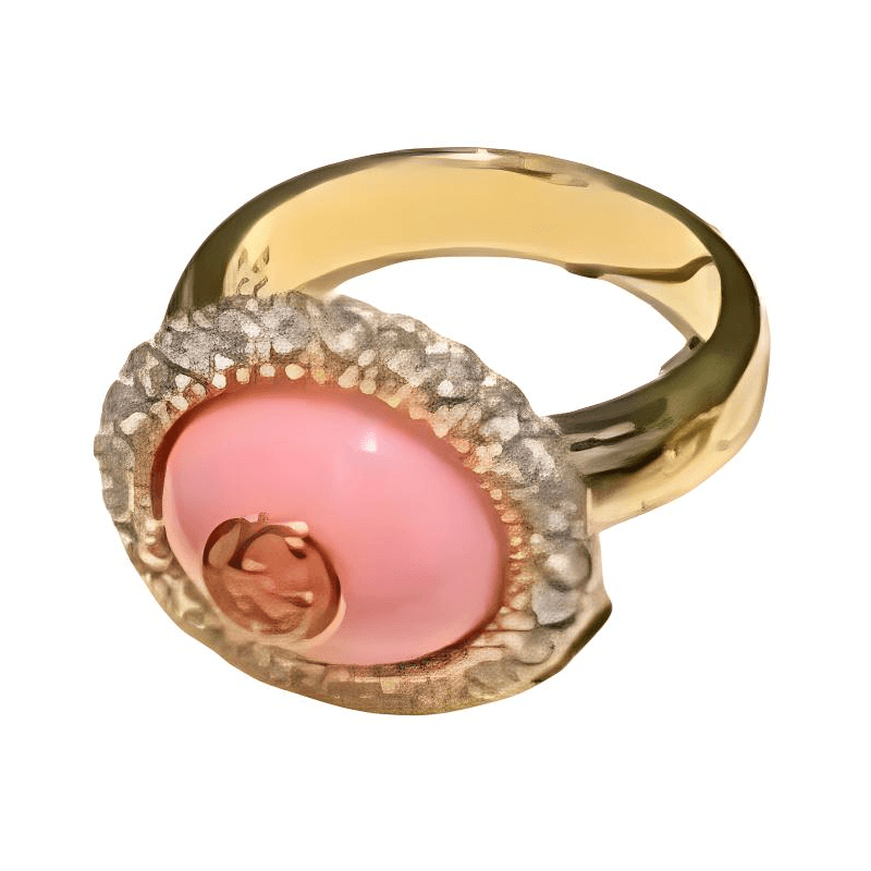 Gucci Classic Double G Ring Pink