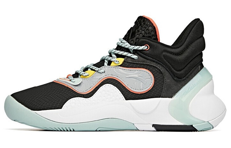 Anta KT Basketball Shoes Black Grey Green — фото 5