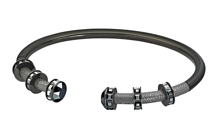 Swarovski My Hero PVD Bracelet Black