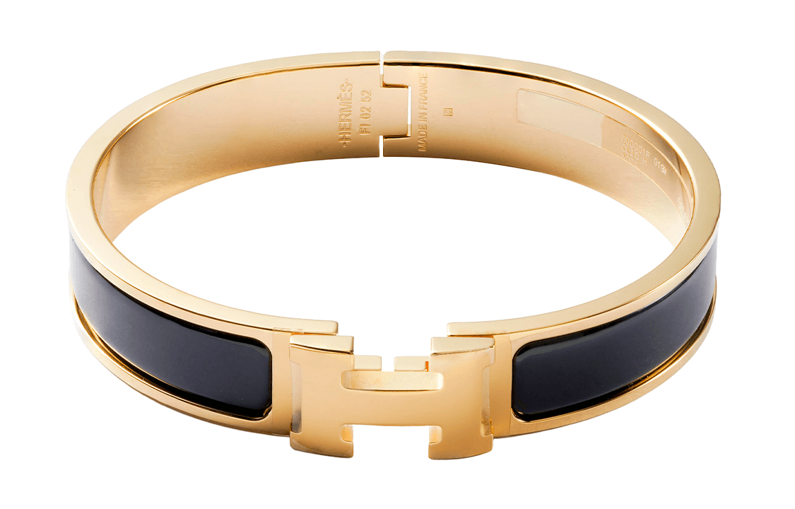 HERMES/爱马仕 Hermes Clic H Black Gold