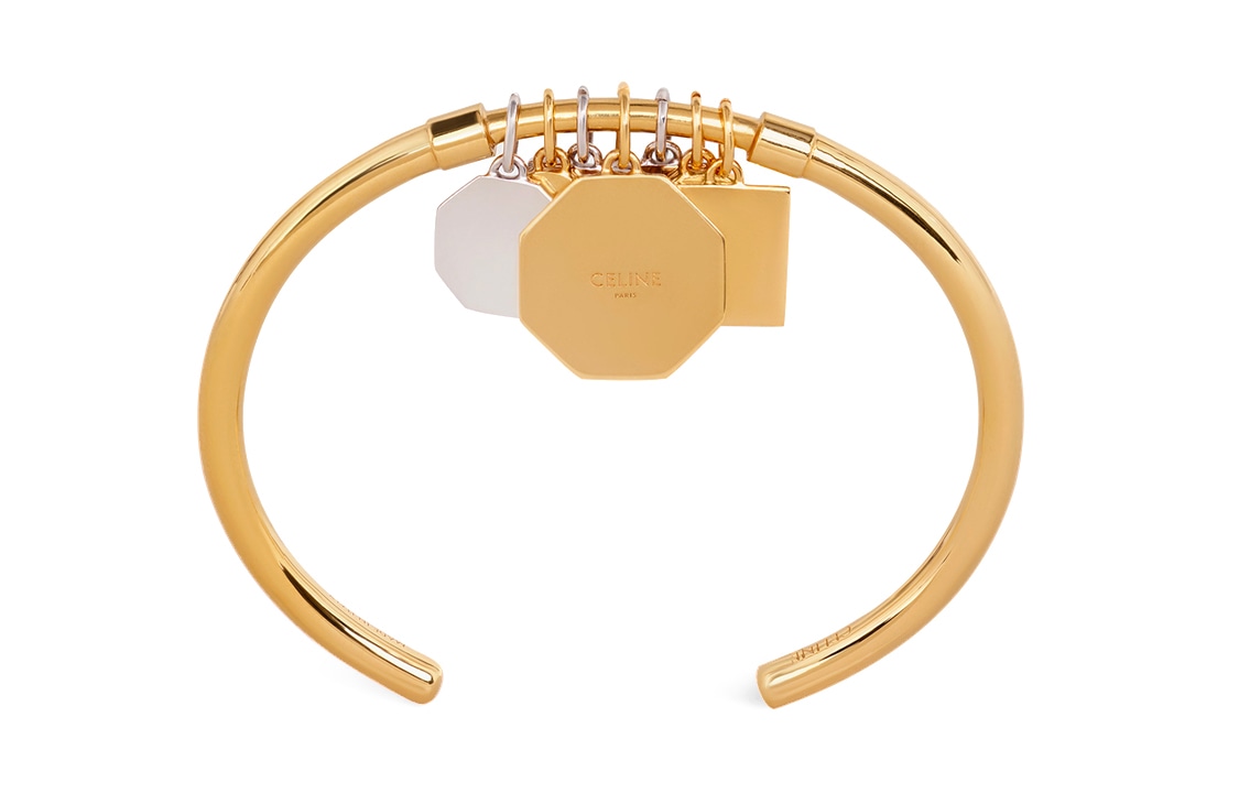 CELINE Mail Gold/Silver Pendant