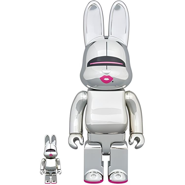 BE@RBRICK BERBRICK x HajimeSorayama RBBRICK Sexy Robot Gold