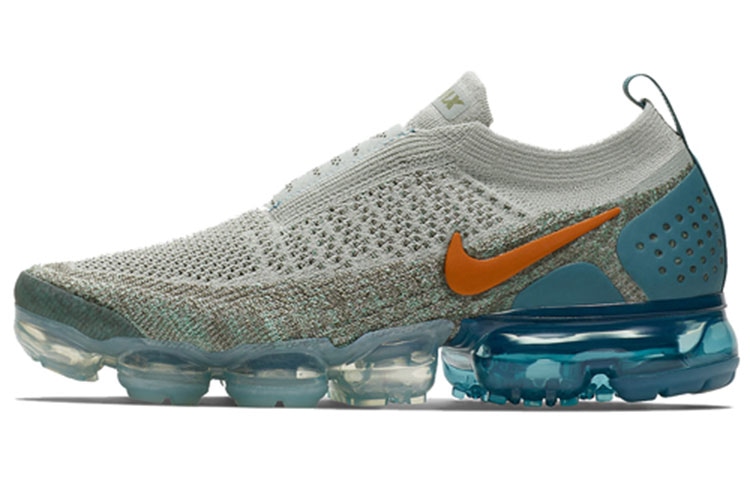 Nike VaporMax Moc 2 Light Silver Campfire Orange Celestial Teal — фото 5