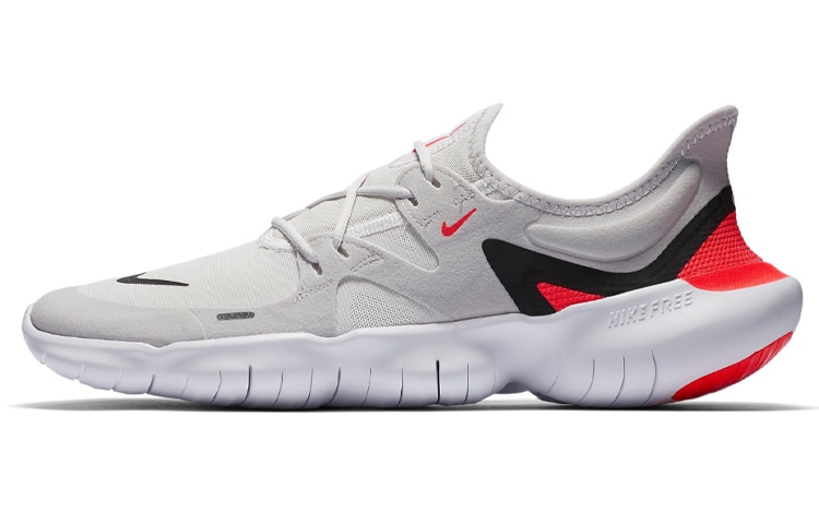 Nike Free RN 5.0 Grey Red — фото 5