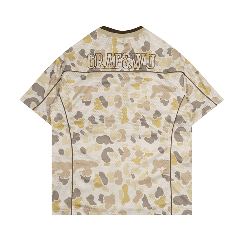 GRAF 24 Embroidered Mesh Camo Tee — фото 7