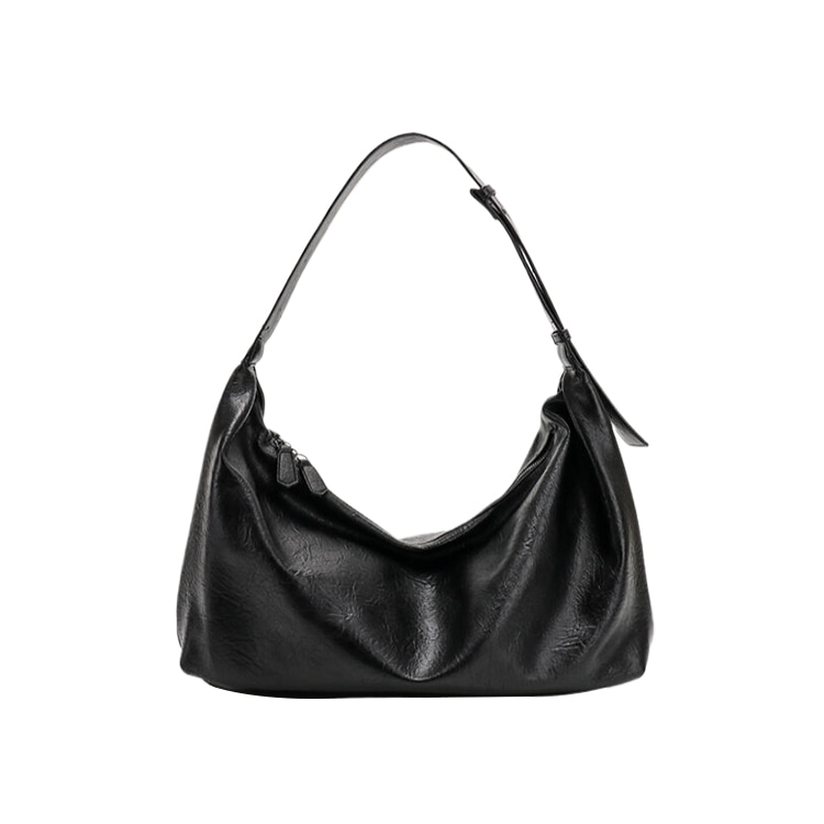 CARTELO/卡帝乐鳄鱼 CARTELO Casual Retro Shoulder Bag Black