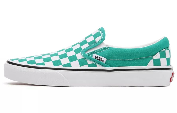 Vans Slip-On Green White — фото 5
