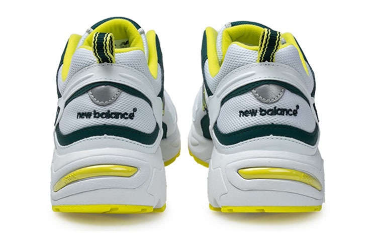 New Balance 878 White Green Yellow — фото 8