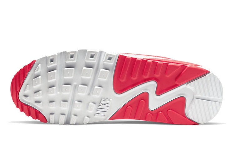 Nike UNDEFEATED x Nike Air Max 90 White Red — фото 9