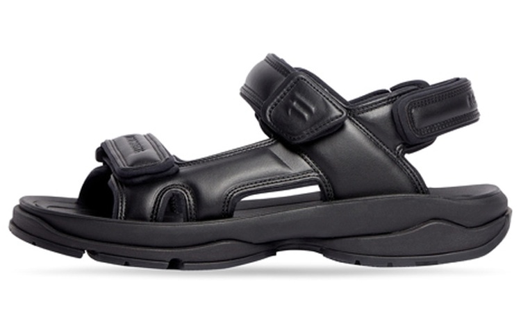 Balenciaga Tourist Sandals Black — фото 7