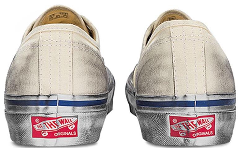 Vans Authentic Vault OG LX White Black Blue — фото 7