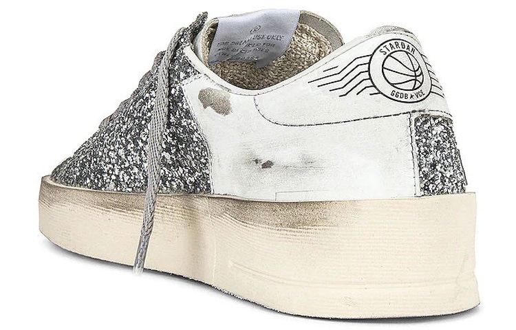 Golden Goose Stardan Silver White — фото 9