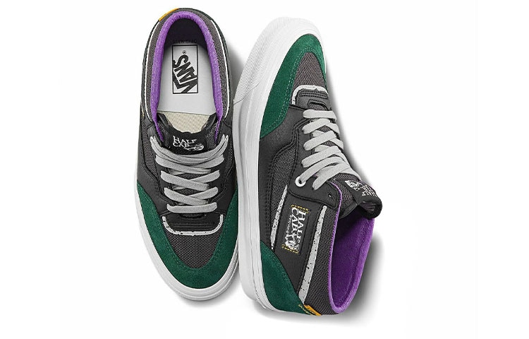 Vans Half Cab Ul LX Black Green — фото 10
