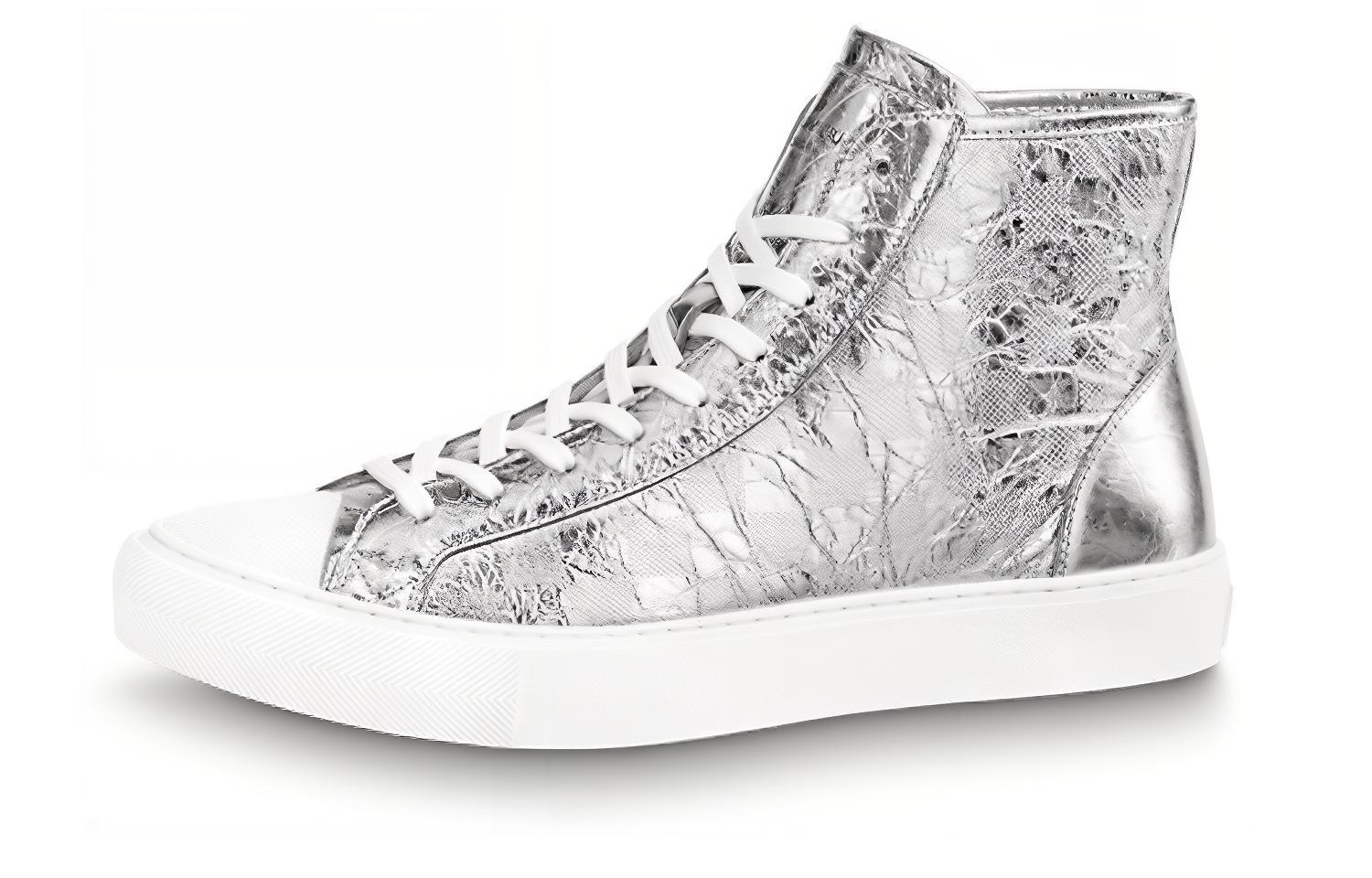 Louis Vuitton Tattoo High Top Silver — фото 4