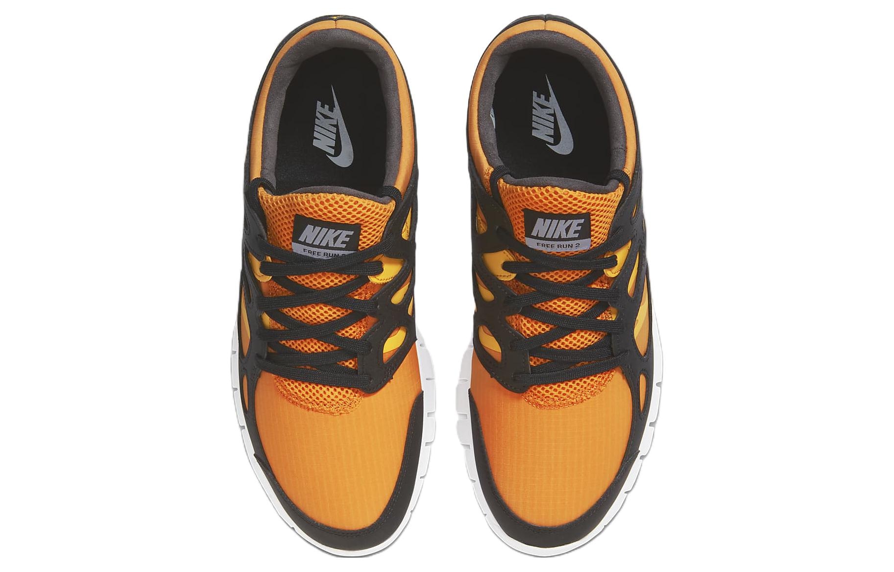 Nike Free RN 2 Yellow Black — фото 9