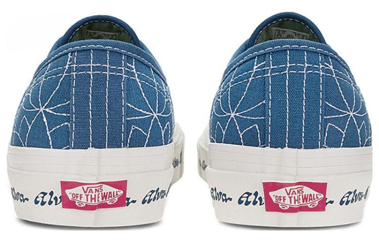 Vans ALVA x Vans Authentic 44 Blue White — фото 8