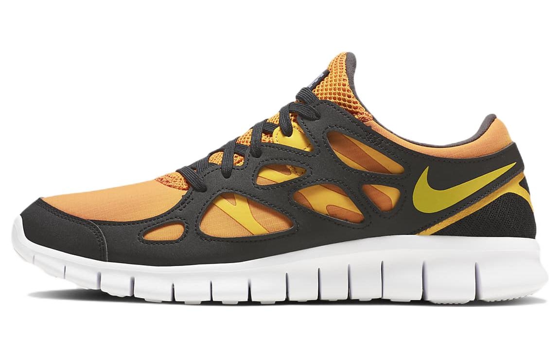Nike Free RN 2 Yellow Black — фото 6