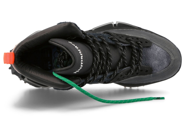 adidas originals Pharrell Williams x adidas HU NMD S1 Ryat Black — фото 9
