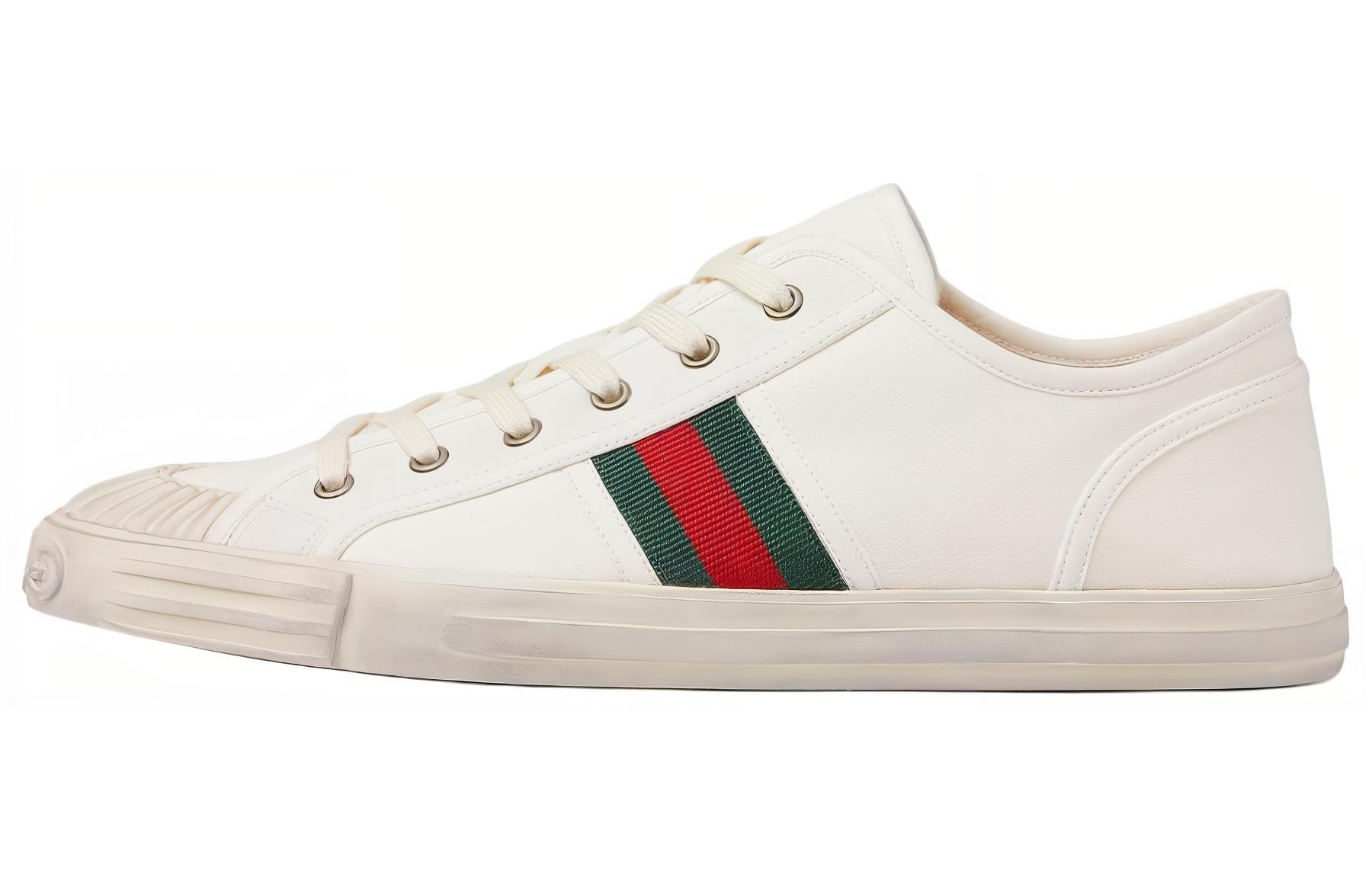 Gucci Low Top Sneakers White — фото 6