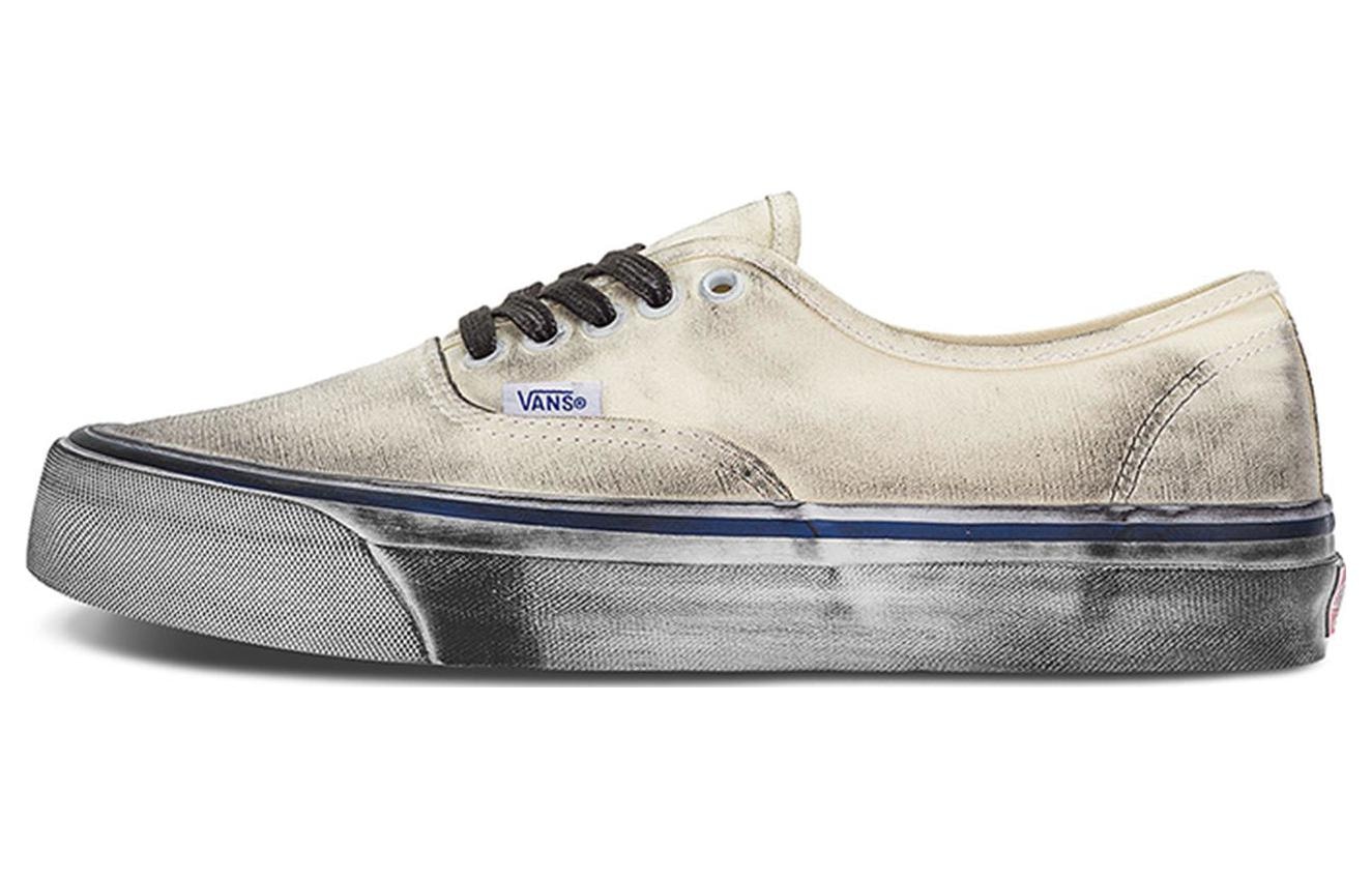 Vans Authentic Vault OG LX White Black Blue — фото 4