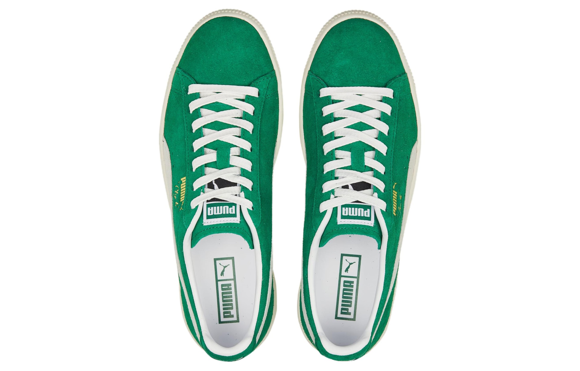 Puma Clyde OG White Green — фото 9